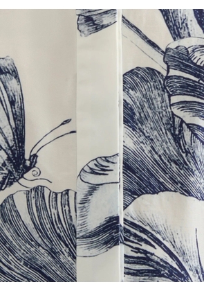 ERDEM floral-print sleeveless blouse - Neutrals