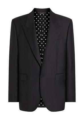 Dolce & Gabbana single-breasted jacket - Blue
