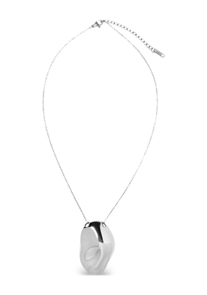 Ostras Collection pan plated necklace - Silver