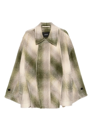 SONGZIO cut out chore jacket - Green