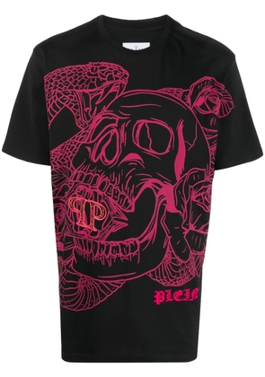 Philipp Plein SS Snake round-neck T-shirt - Black