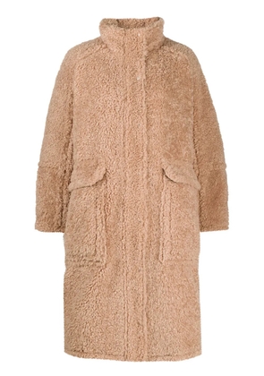 Diesel oversized textured coat - Neutrals