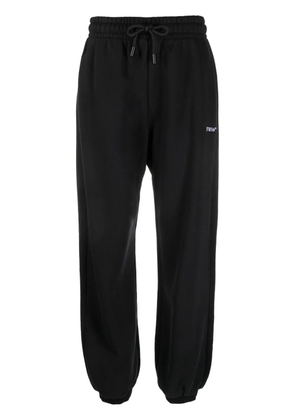 Off-White Bookish logo-embroidered track pants - Black