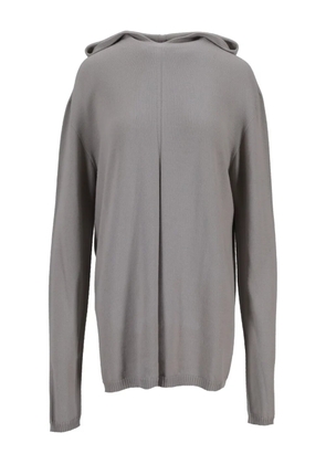 Rick Owens long-sleeve hoodie - Grey