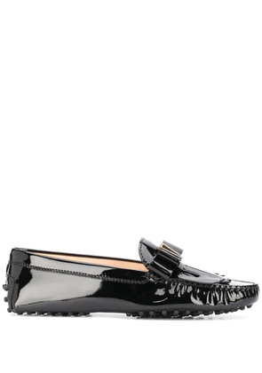 Tod's Gommino fringe loafers - Black
