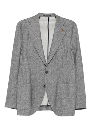 LATORRE notched-lapel single-breasted blazer - Grey