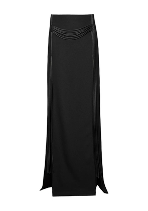 RXQUETTE Arhi draped maxi skirt - Black