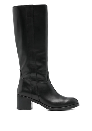 paola parisi 60mm block-heel boots - Black