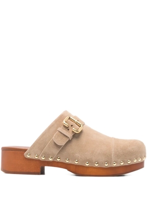 Chloé studded-embellished pumps - Neutrals