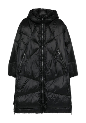 Canadian Eugenie hooded puffer coat - Black