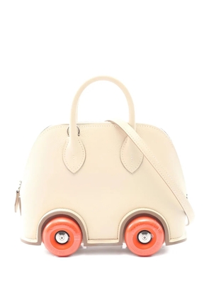 Hermès Pre-Owned 2023 mini Bolide on Wheels tote bag - Neutrals