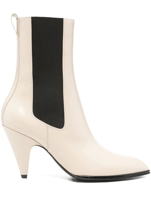 Sergio Rossi 90mm point-toe boots - Neutrals