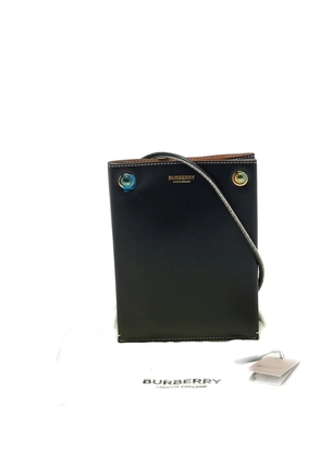 Burberry Pre-Owned leather cross body bag - Black