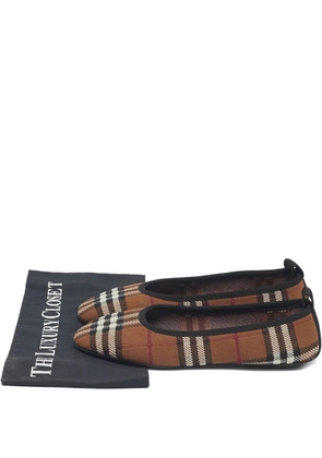 Burberry Pre-Owned Ralf ballet flats - Brown