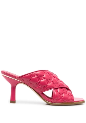 Michael Michael Kors 90mm interwoven leather sandals - Pink