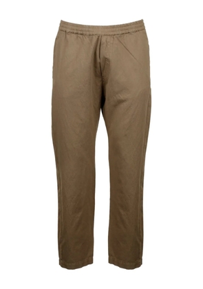 Barena elastic-waist cotton pants - Brown