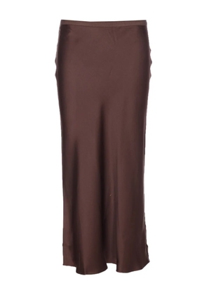 ANINE BING Bar midi skirt - Brown