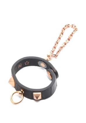 Hermès Pre-Owned 2010s Rivale crocodile-embossed glove clip - Black