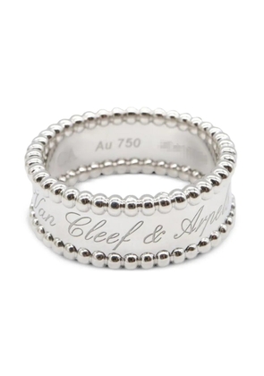 Van Cleef & Arpels Pre-Owned 2010 Perlée bead-embellished ring - Silver