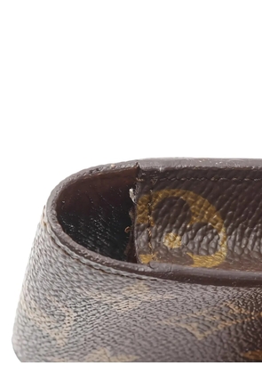 Louis Vuitton Pre-Owned 1991 monogram-pattern cigarette pouch - Brown