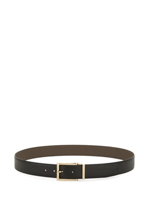 Ferragamo rectangle-buckle belt - Black