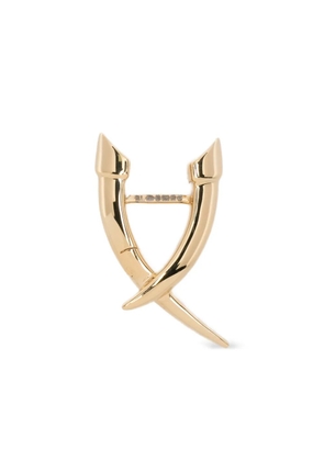 Shaun Leane Sabre mini crossover earring - Gold