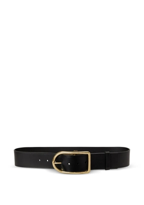 Polo Ralph Lauren 50mm buckle leather belt - Black