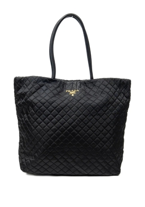 Prada Pre-Owned 2000s quilted tote bag - Black