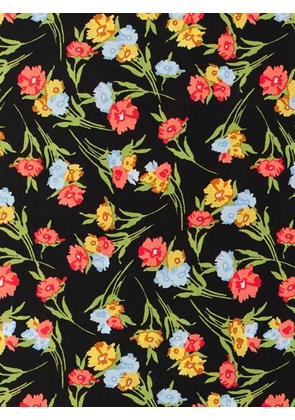 Valentino Garavani floral-print scarf - Orange