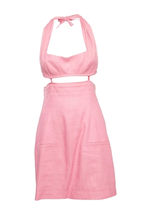 Jacquemus Pre-Owned La Robe Limao cut-out mini dress - Pink