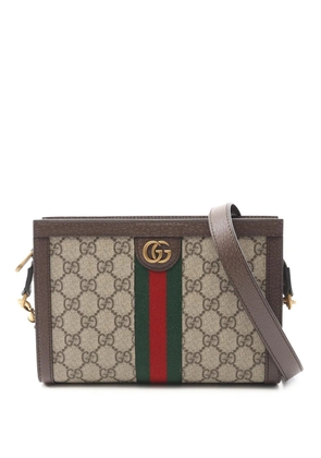 Gucci Pre-Owned 2016-2025 Small GG Supreme Ophidia crossbody bag - Brown