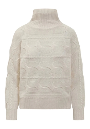 Max Mara turtleneck sweater - Neutrals