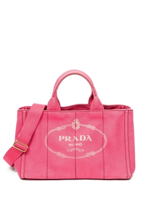 Prada Pre-Owned medium Canapa tote bag - Pink
