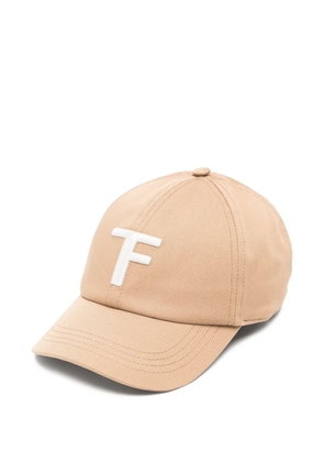 TOM FORD embroidered-logo baseball cap - Neutrals