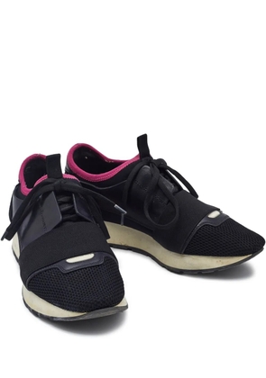 Balenciaga Pre-Owned Race Runner mesh sneakers - Blue