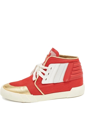 Giuseppe Zanotti Vintage pre-owned logo-plaque sneakers - Red
