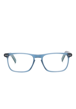 Lunor rectangle-frame glasses - Blue