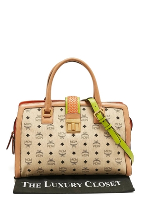 MCM Pre-Owned canvas tote bag - Neutrals