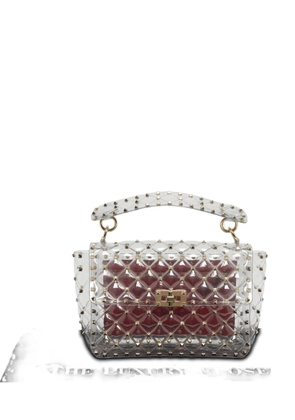 Valentino Garavani Pre-Owned rockstud-detail handle bag - White