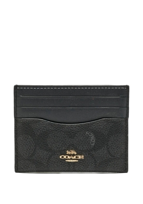Coach Vintage monogram card holder - Black