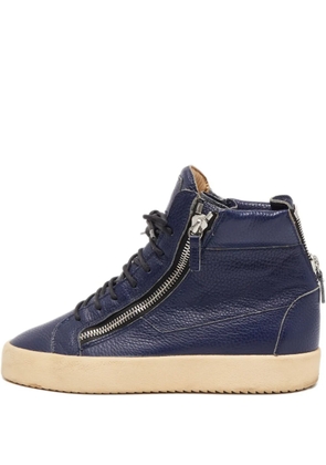Giuseppe Zanotti leather boots - Blue