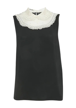 Miu Miu Pre-Owned sleeveless top - Black