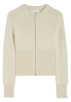 Jil Sander zip-up cardigan - Neutrals