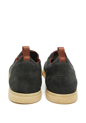 Loro Piana Pre-Owned Soho Walk leather slip-on sneakers - Green