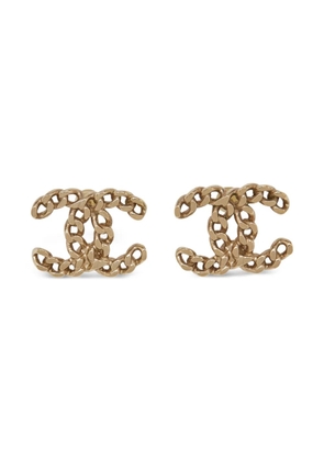 CHANEL Pre-Owned Tone CC earrings - Gold