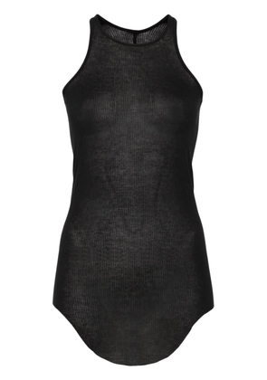 Rick Owens ribbed tank top - Black
