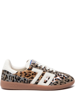 BACK 70 leopard-print sneakers - Brown