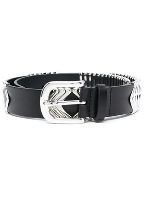 ISABEL MARANT Tehora leather belt - Black