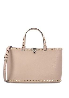 Valentino Garavani small Rockstud tote bag - Pink