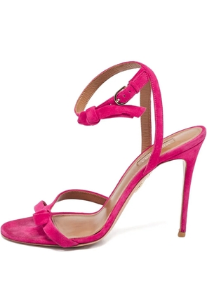 Aquazzura pre-owned 120mm Disco sandals - Pink